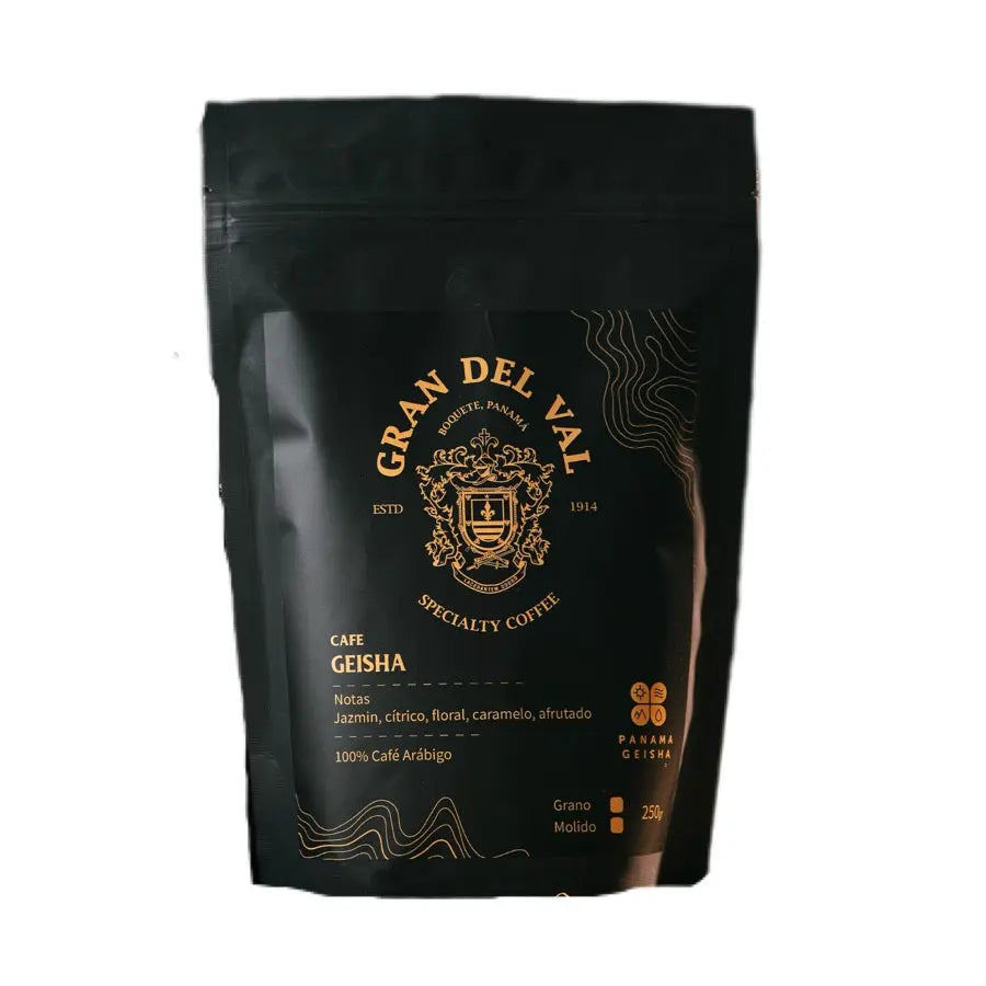 Gran Del Val Geisha Washed Coffee - 250g Boquete Coffee Traders