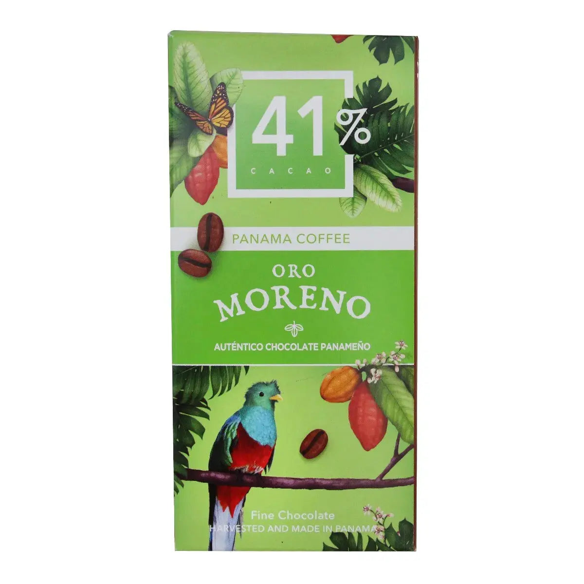 Oro Moreno 41% Cacao and Coffee - 50g Boquete Coffee Traders