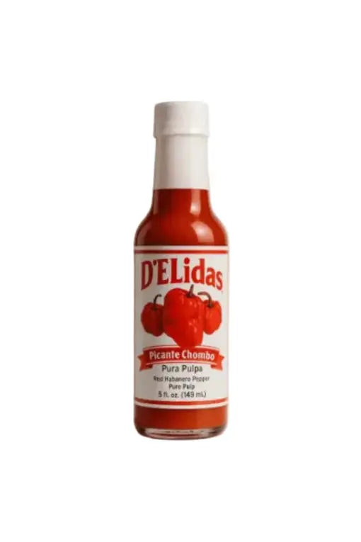 D'elidas Red Pulp Hot Sauce (Chombo Spicy - Pulp) - 5 oz Boquete Coffee Traders