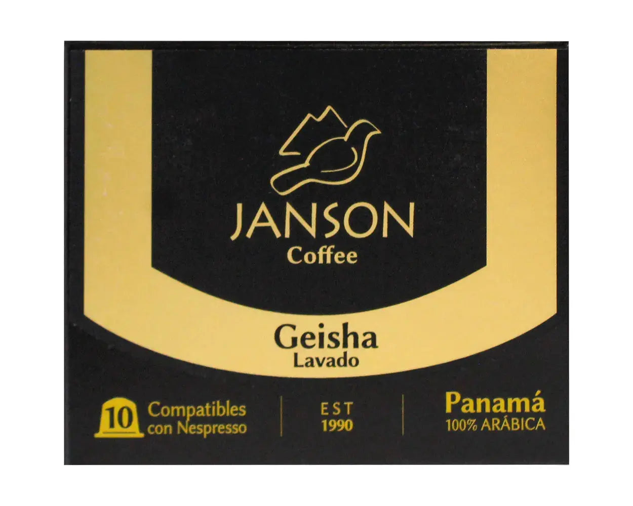Janson Family Geisha Panama coffee Nespresso-compatible capsules – 10 ct