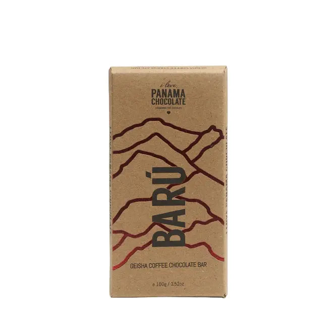 I Love Panama Chocolate Bar Baru (Geisha Coffee) - 100g Boquete Coffee Traders