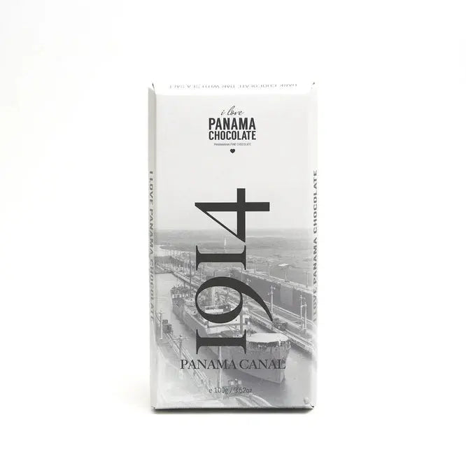 I Love Panama Chocolate Bar 1914 (Dark Chocolate & Sea Salt) - 100g Boquete Coffee Traders