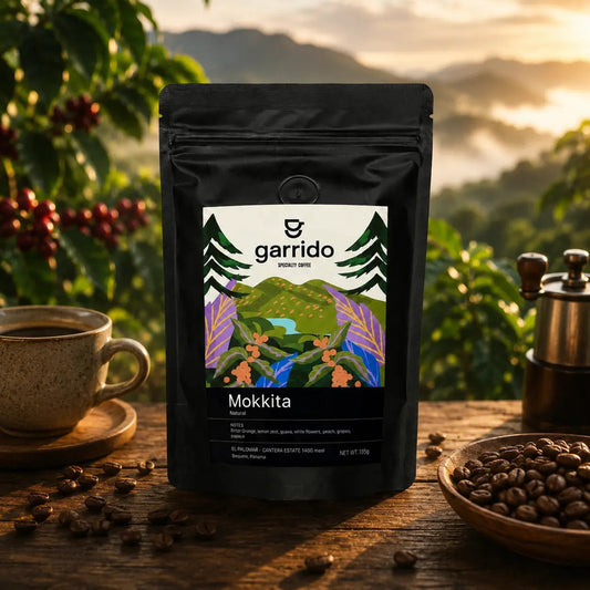 Garrido Specialty Coffee Mokkita, the world's rarest Arabica variety, from the Mama Cata estate in Boquete, Panama