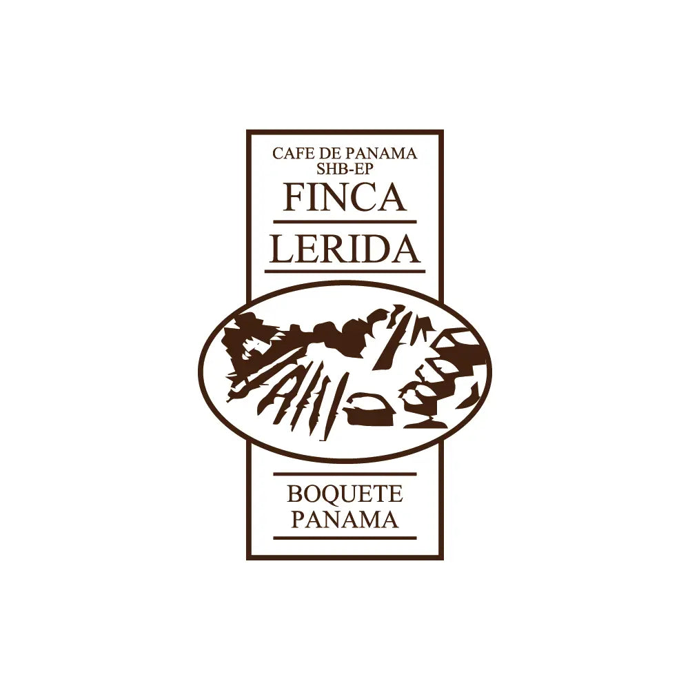 Bags of Finca Lérida specialty coffee from Boquete Panama, award-winning Geisha and Catuai varietals grown on the slopes of Volcán Barú