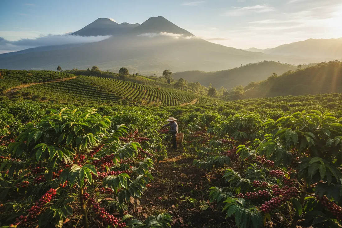 Bags of premium Panama coffee brands from Boquete including Café Palo Alto Café Durán Finca Lérida and Kotowa