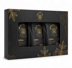 Gran Del Val Panama Geisha Gift Set — Natural, Washed & Honey Process (3 × 75g)