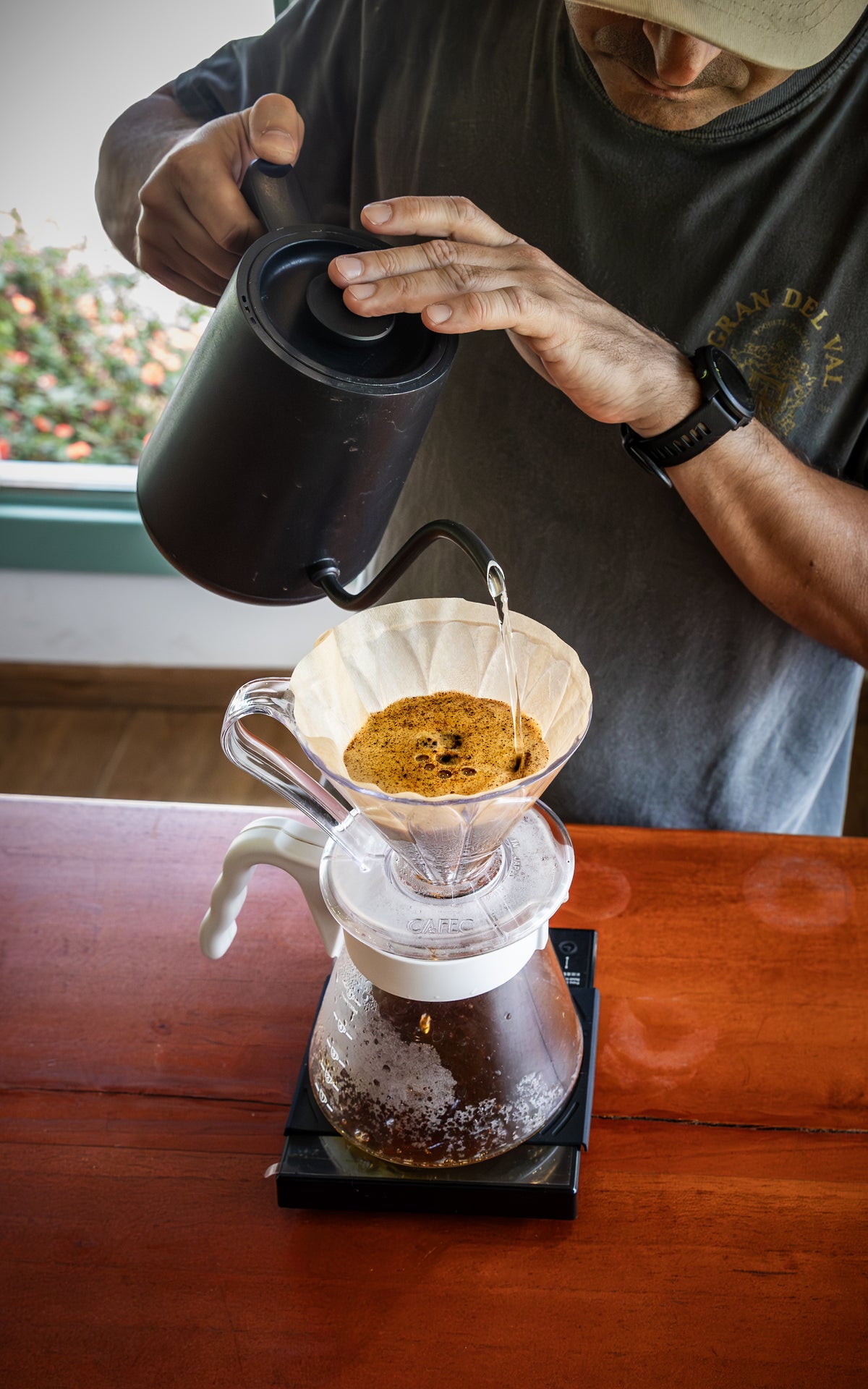 Gran Del Val estate installations where the coffee tasting takes place, Boquete