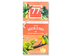Oro Moreno 77% Kakao und Ingwer - 50g
