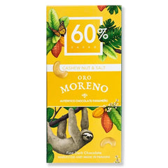Oro Moreno 60% Kakao, Cashewnüsse &amp; Salz - 50g