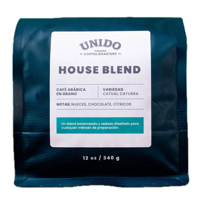 Café Unido House Blend specialty coffee 340g bag from Panama
