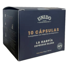 Café Unido La Harpía Nespresso-Compatible Capsules – 10 ct