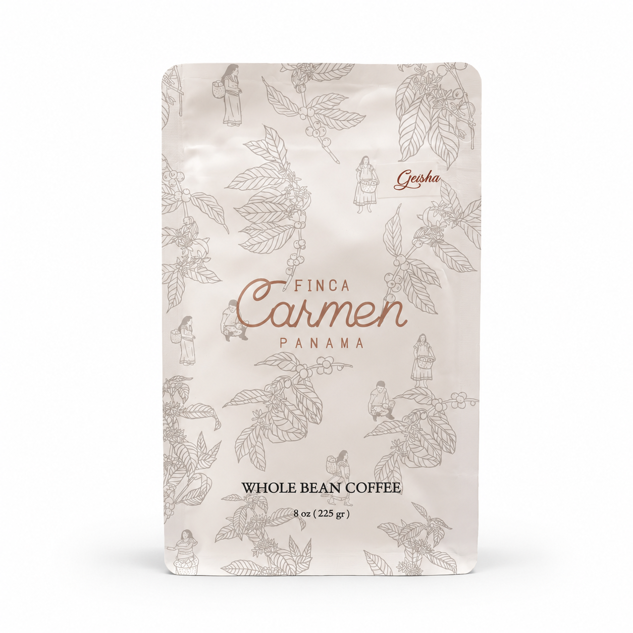 Carmen Estate Geisha washed coffee, Best of Panama winner, from Volcan, Panama
