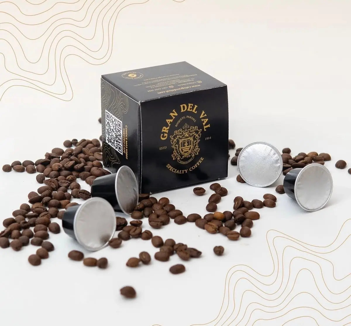 Gran Del Val House Blend Panama coffee Nespresso-compatible capsules – 10 ct, Boquete specialty coffee since 1914