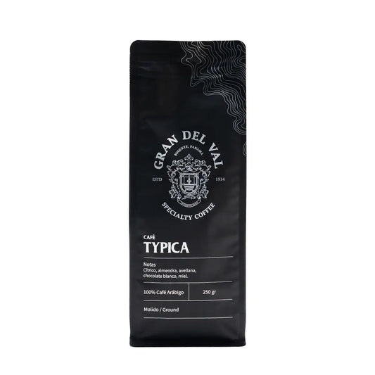 Gran Del Val Typica 250g coffee bag - heritage Arabica from Boquete, Panama