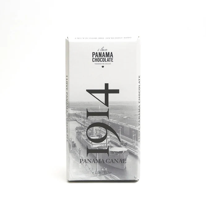 I Love Panama Chocolate Bar 1914 (Dark Chocolate & Sea Salt) - 100g